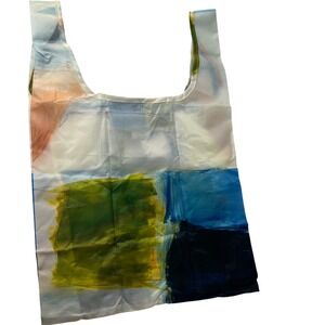 Womens Demdaco Art With A Story Tote Polyester Ripstop White Multi NWT 16"